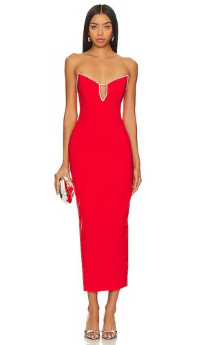 Vestido midi bec en color talla S en - Red. Talla S (también en L) - Runaway The Label - Modalova