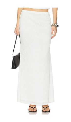 Falda maxi orlean en color talla L en - White. Talla L (también en XL, XXL) - Runaway The Label - Modalova