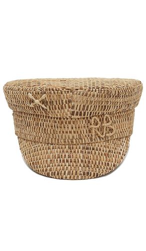 Monogram Embellished Baker Boy Cap in . Taglia S. Also in XS, M - Ruslan Baginskiy - Modalova