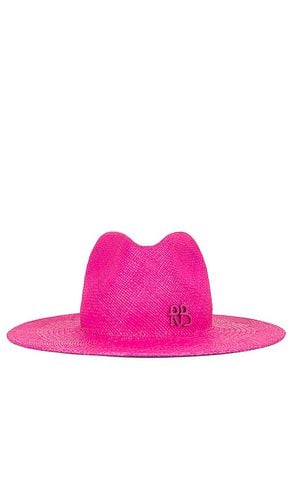 Monogram-embellished Fedora Hat in . Size M, S, XS - Ruslan Baginskiy - Modalova