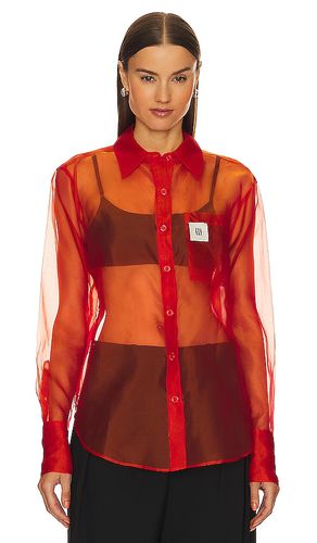 Camisa hibisco en color talla XS en - Orange. Talla XS (también en ) - REVOLVE - Modalova