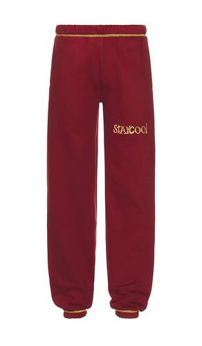 Pantalón deportivo star en color burgundy talla L en - Burgundy. Talla L (también en M, S, XL/1X) - Stay Cool - Modalova