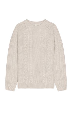 Merino Wool Fisherman Sweater in . Taglia XL/1X - Schott - Modalova