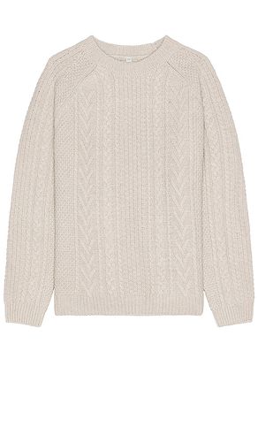 Merino Wool Fisherman Sweater in . Size M, XL/1X - Schott - Modalova