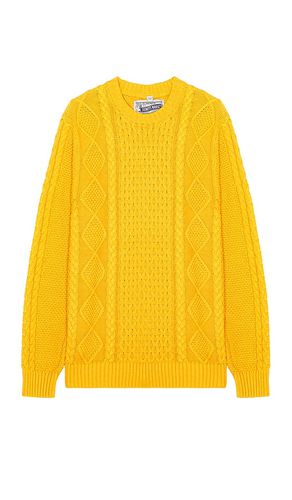 Cableknit Sweater in . Taglia M, S, XL/1X - Schott - Modalova