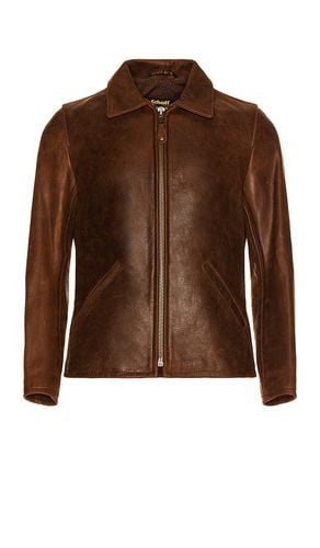 Chaqueta waxy buffalo leather sunset en color talla L en - Brown. Talla L (también en M, S) - Schott - Modalova