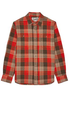 Camisa flannel en color óxido talla M en - Rust. Talla M (también en S) - Schott - Modalova