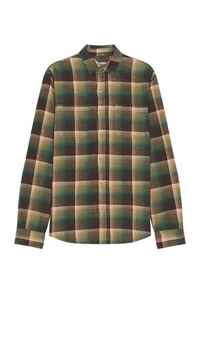 Plaid Cotton Flannel Shirt in . Taglia XL/1X - Schott - Modalova