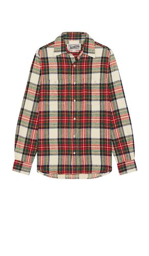 Plaid Cotton Flannel Shirt in . Taglia M - Schott - Modalova