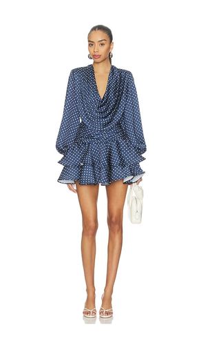 Charlotte Polka Dot Mini Dress in . Size 4. Also in 0, 6 - Susanna Chow - Modalova