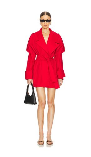 Canvas Belt Detailed Jacket Dress in . Taglia S, XS - SELMACILEK - Modalova