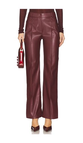 Leather Slit Detailed Pant in . Taglia S, XS - SELMACILEK - Modalova