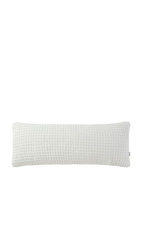 Cómoda almohada lumbar tipo gofre snug waffle lumbar pillow en color blanco talla all en - White. Talla all - Sunday Citizen - Modalova