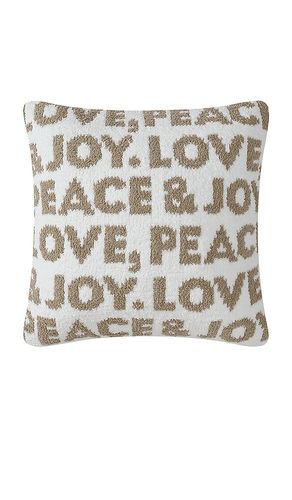 Love, Peace, And Joy Throw Pillow in - Sunday Citizen - Modalova