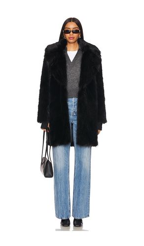 Faux Fur Mid Coat 34 in . Size XS - SAM. - Modalova