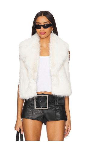 Vanessa Faux Fur Vest in . Size M, S - SAM. - Modalova