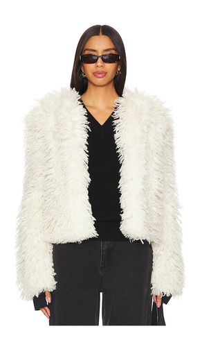 Kiki Faux Fur Jacket in . Size M, S - SAM. - Modalova