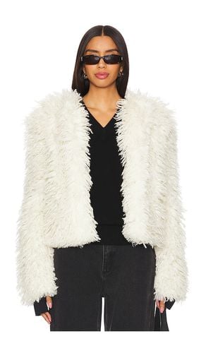 Kiki Faux Fur Jacket in . Taglia M, S, XS - SAM. - Modalova