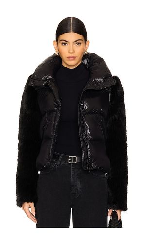 Gianna Faux Fur Trim Jacket in . Size S - SAM. - Modalova