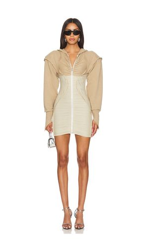 Open Seam Zip Hoodie Dress in . Taglia S, XS - SAMI MIRO VINTAGE - Modalova