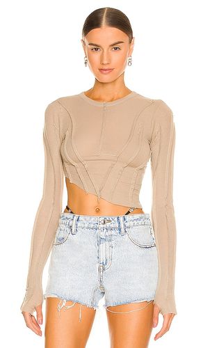 Asymmetric Long Sleeve Tee in . Size L. Also in M, S, XL, XS - SAMI MIRO VINTAGE - Modalova