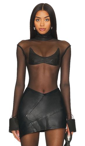 X REVOLVE V Mesh Bodysuit in . Taglia XS - SAMI MIRO VINTAGE - Modalova