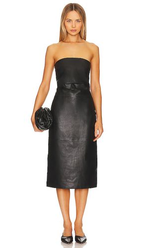 Leather Midi Dress in . Taglia XS - St. Agni - Modalova