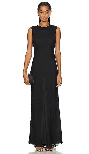 Pinstripe Silk Maxi Dress in . Taglia XL - St. Agni - Modalova