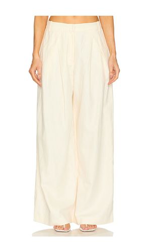 Wide Leg Pleat Pants in . Taglia M, S, XS - St. Agni - Modalova