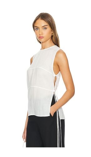 Semi Sheer Patchwork Top in . Taglia S, XS - St. Agni - Modalova