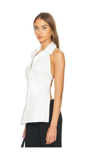 Camisa halter en color talla L en - White. Talla L (también en M, S) - St. Agni - Modalova