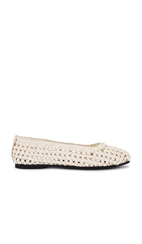 Zapatillas ballet macrame mesh en color crema talla 36 en - Cream. Talla 36 (también en 37, 38, 39, 40, 41) - St. Agni - Modalova