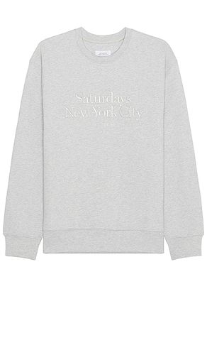 Jersey en color gris talla L en - Grey. Talla L (también en M, XL/1X) - SATURDAYS NYC - Modalova