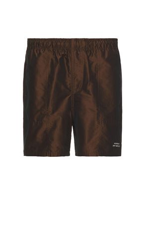 Talley iridescent swim short en color marrón talla L en - Brown. Talla L (también en S, XL/1X) - SATURDAYS NYC - Modalova