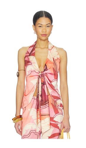 Kaeli Tie Front Halter Top in . Size S. Also in XS, L - SEVEN WONDERS - Modalova