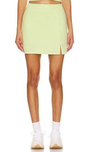 Minifalda de cintura alta en color amarillo limon talla M en - Lemon. Talla M (también en S, XL) - SUNDRY - Modalova