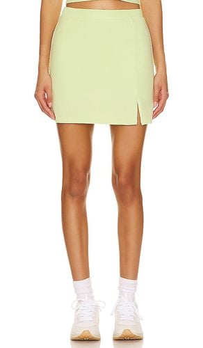 Minifalda de cintura alta en color amarillo limon talla M en - Lemon. Talla M (también en XS) - SUNDRY - Modalova
