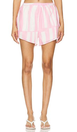 Heather cotton short en color rosado talla M en - Pink. Talla M (también en S, XS, XXS) - SNDYS - Modalova