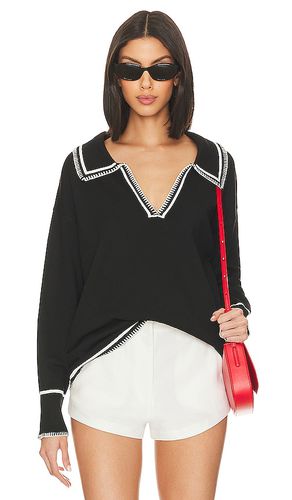 Suéter con escote arlington en color negro talla L en & - . Talla L (también en M, S, XL, XS, XXS) - SNDYS - Modalova