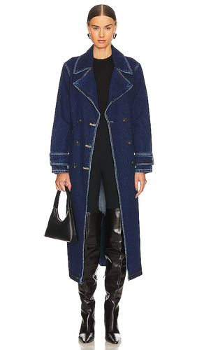 Wren Denim Trench in . Taglia M, S, XS - SNDYS - Modalova