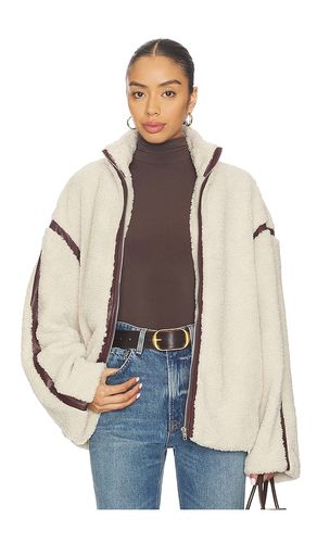Tatum Teddy Contrast Jacket in . Taglia M. Also in L - SNDYS - Modalova