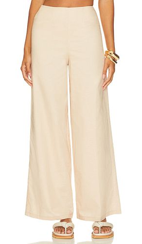 Pantalón de lino nina en color crema talla XL en - Cream. Talla XL (también en XS, XXS) - SNDYS - Modalova
