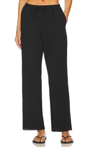 Pantalones linen en color talla L en - Black. Talla L (también en XL, XXL) - SNDYS - Modalova
