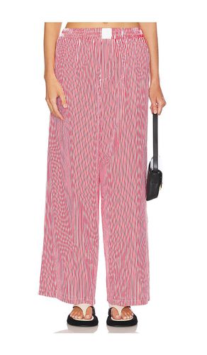 Pantalones darian stripe en color rojo talla L en - Red. Talla L (también en M, S, XS, XXS) - SNDYS - Modalova