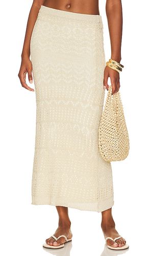 Falda maxi en color beige talla L en - Beige. Talla L (también en M, S, XL, XS, XXL) - SNDYS - Modalova