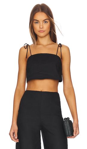 Tie Linen Top in . Size L. Also in M, S, XL, XS, XXL - SNDYS - Modalova