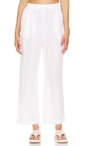 Pantalón linen en color talla L en - White. Talla L (también en M) - Seafolly - Modalova