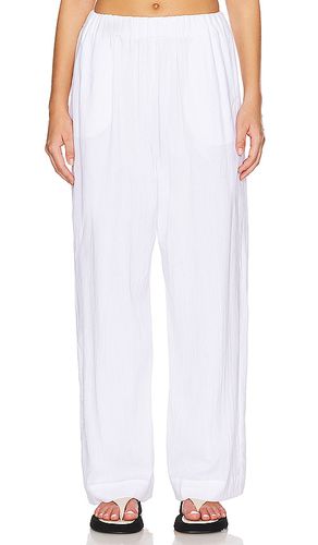 Pantalón crinkle beach en color talla M en - White. Talla M (también en S, XS) - Seafolly - Modalova