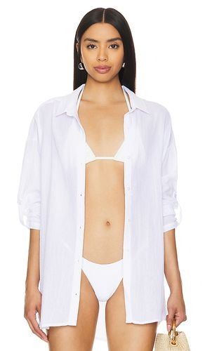 Camisa classic beach en color talla L en - White. Talla L (también en M, S) - Seafolly - Modalova