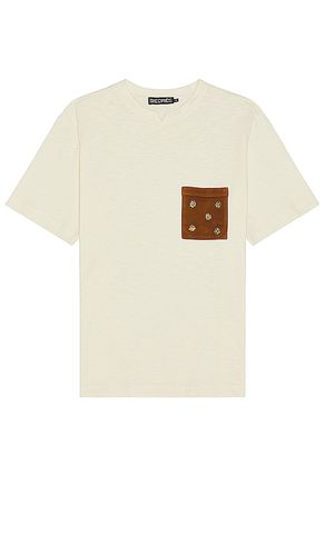 Camiseta en color crema talla L en - Cream. Talla L (también en M, S, XL/1X) - SIEDRES - Modalova